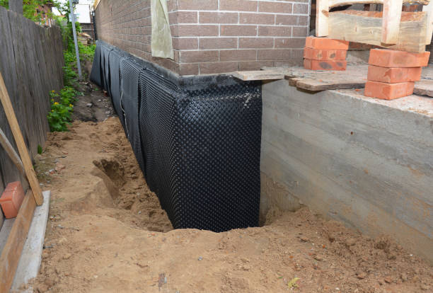 Happy homeowners after waterproofing job in Hilliard