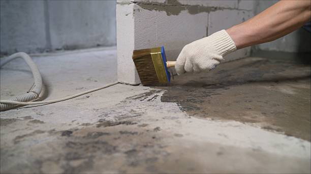 Crawl space vapor barrier installation in Hilliard, OH
